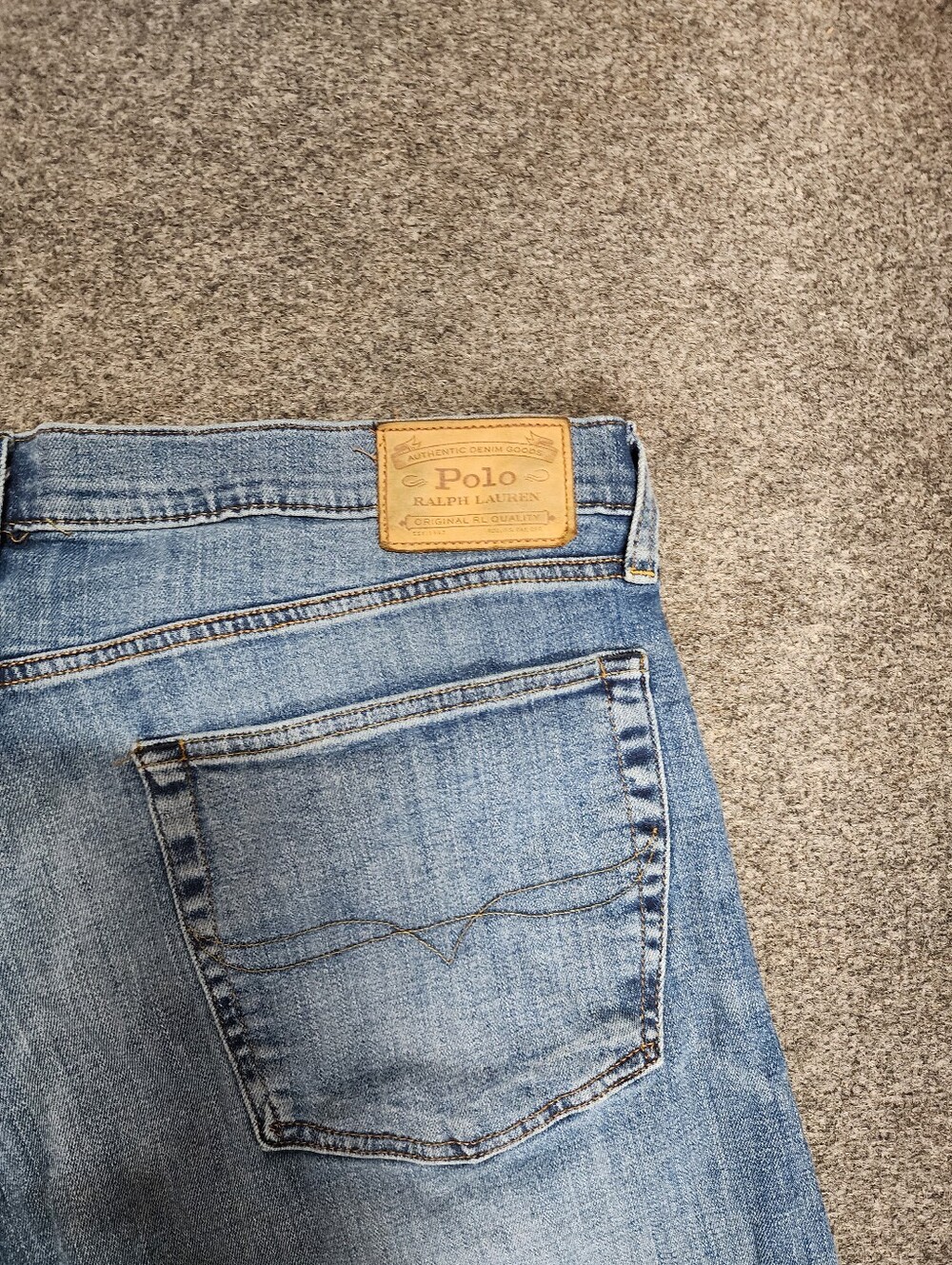 Polo by RALPH LAUREN MENS CUT OFF SHORTS 36W